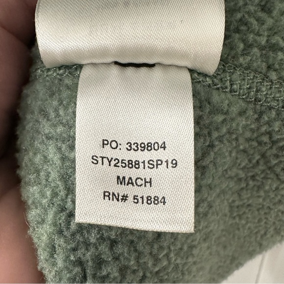 Men's Patagonia Better Sweater Full Zip Vest in Heathered Green, Size Large - Picture 7 of 9